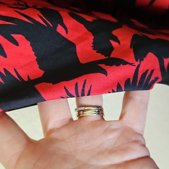 The Birds Size 14 Dress Unique Vintage - Picture 7 of 8